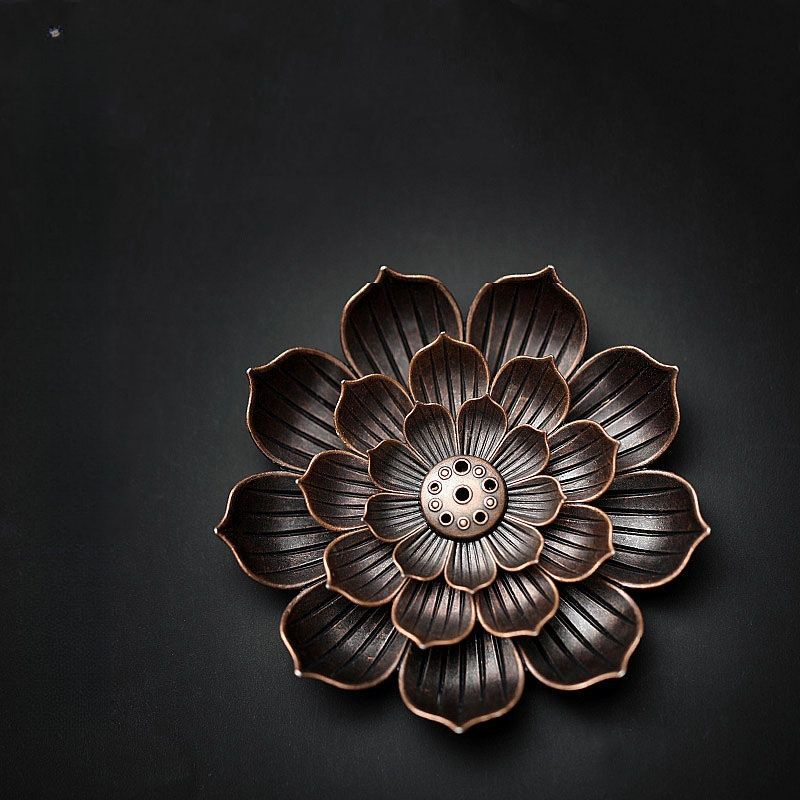 仿古多孔蓮花香插