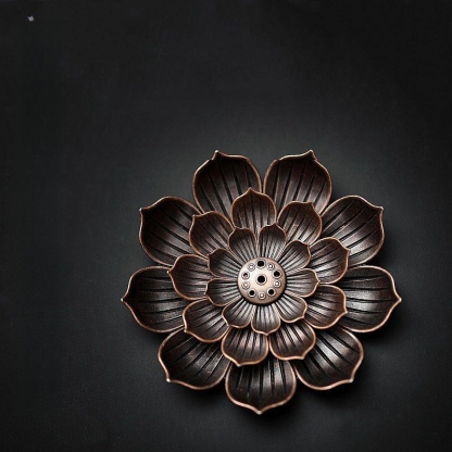 仿古多孔蓮花香插