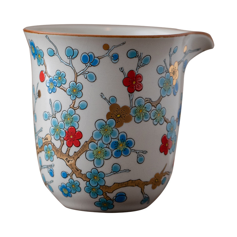 汝窯金梅公道杯