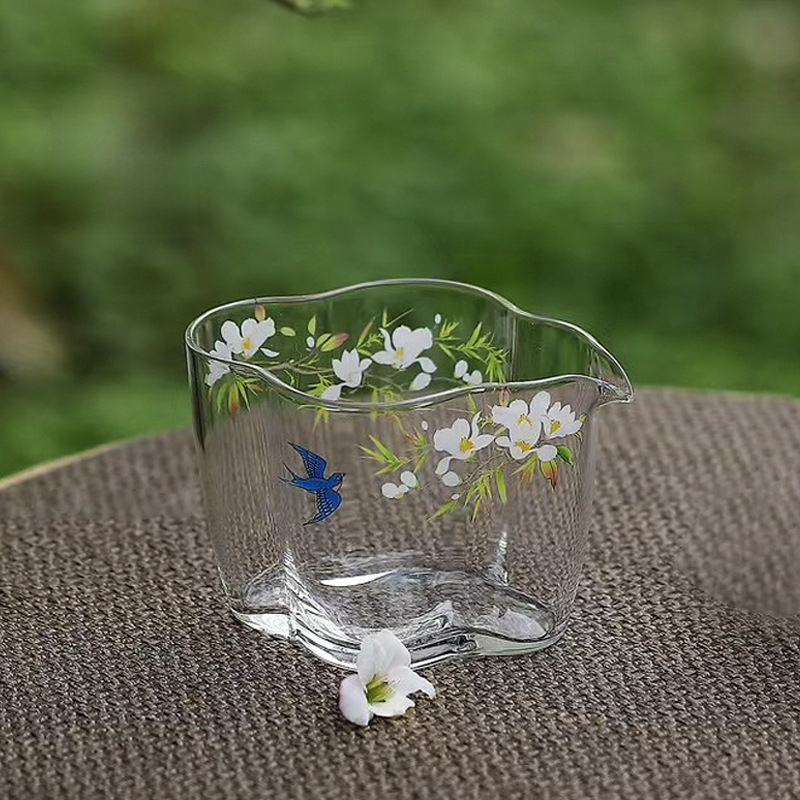 春歸手工耐熱玻璃公道杯