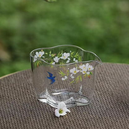 春歸手工耐熱玻璃公道杯