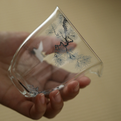 松鶴六角勻杯公道杯