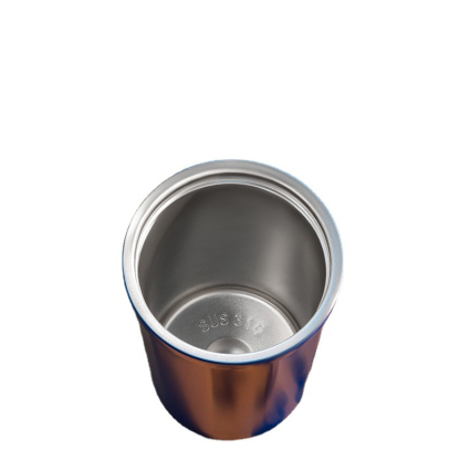 雙飲克萊因藍時尚保溫咖啡杯