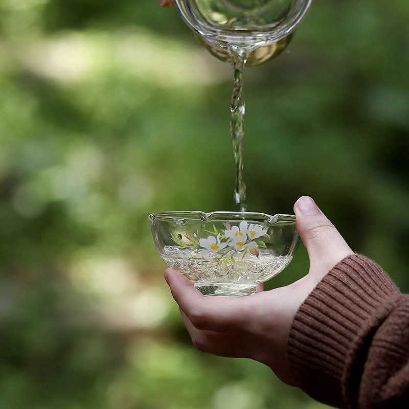 春歸便捷式一人飲茶杯蓋碗小套裝