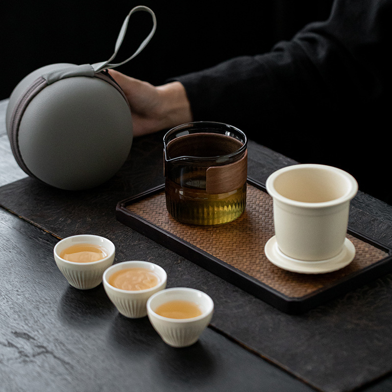 東籬旅行茶具套裝快客杯