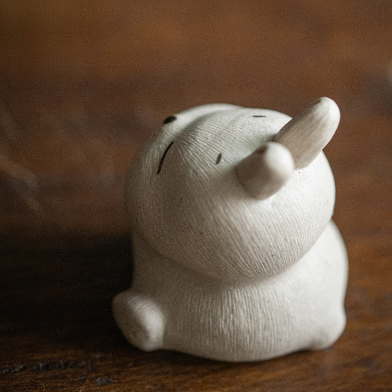 紫砂茶寵-瑜伽兔