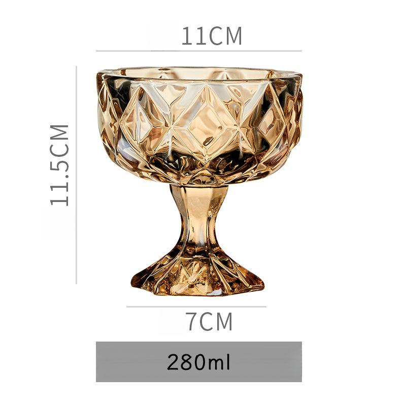 創意矮腳冰淇淋杯甜品杯