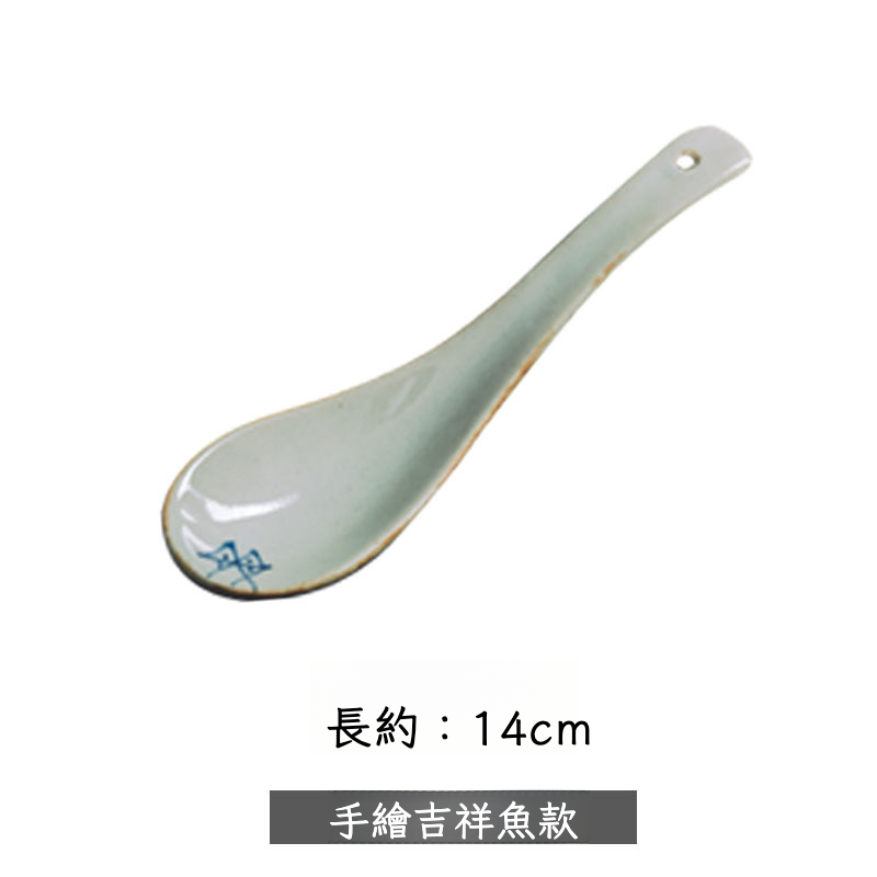 日式粗陶小湯勺