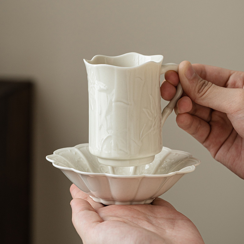 草木灰咖啡杯碟套裝