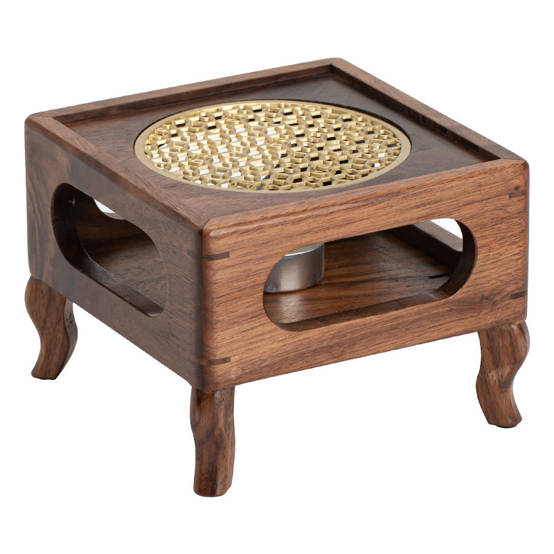 黑胡桃木溫茶爐