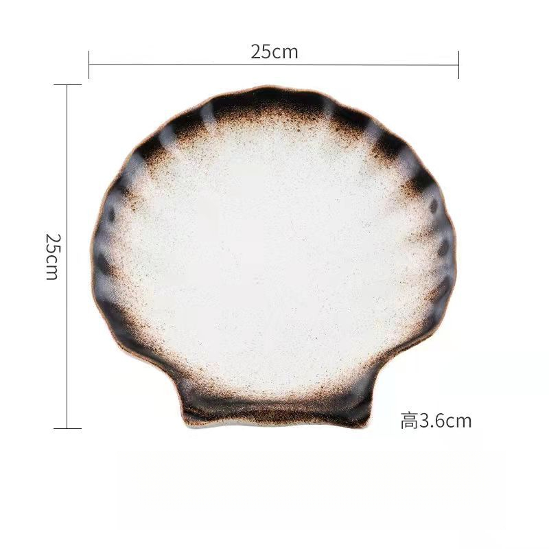 創意貝殼碟盤