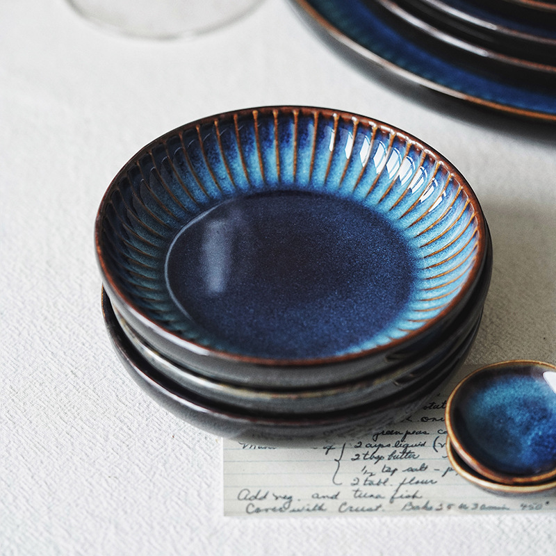 日式窯變骨瓷餐具