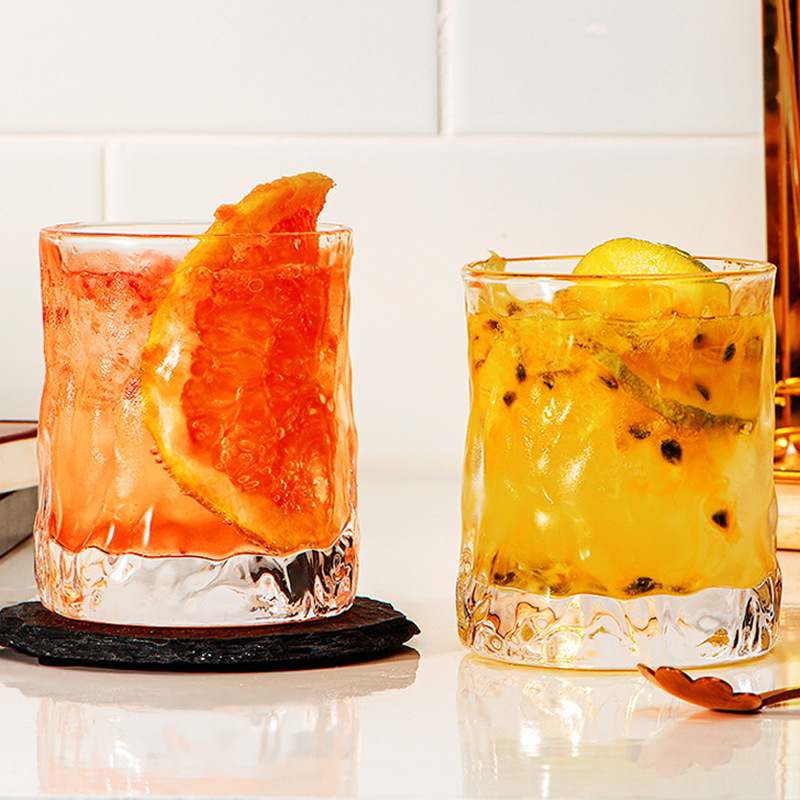 日式錘紋玻璃杯