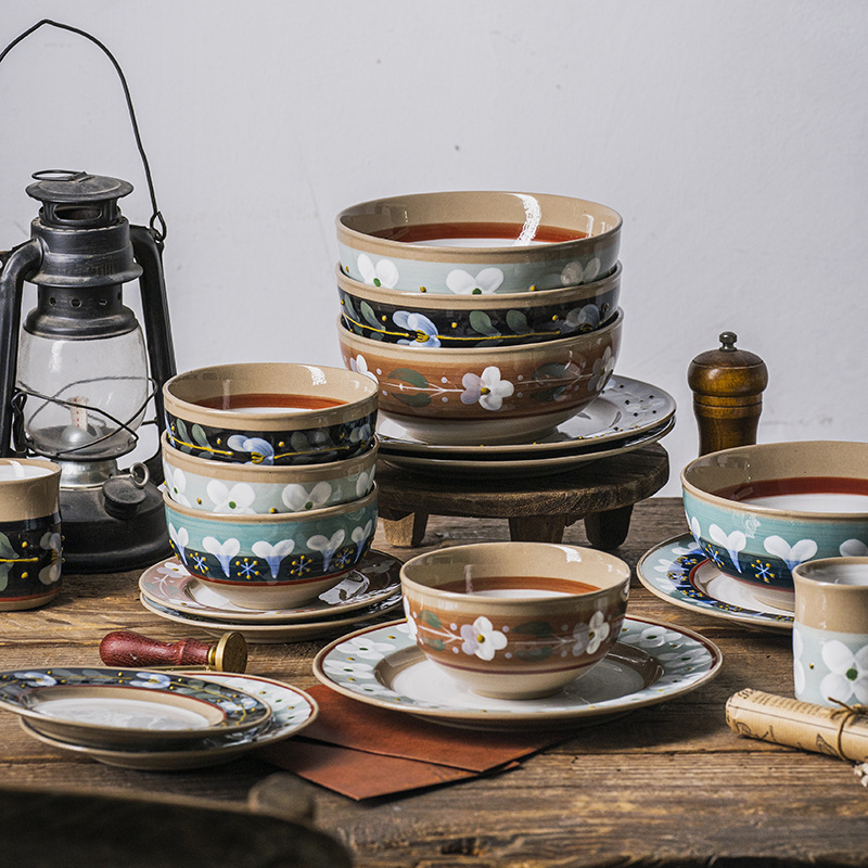 復古鈴蘭花邊餐盤