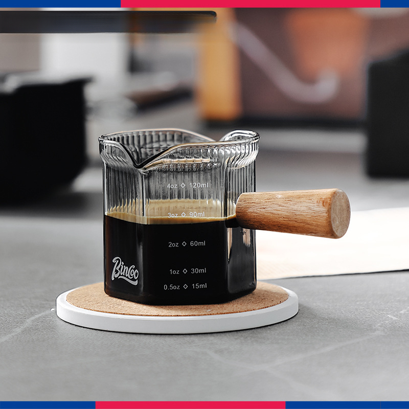 玻璃小奶盅帶刻度