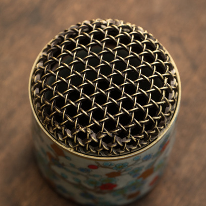 金梅茶道插香陶瓷香爐