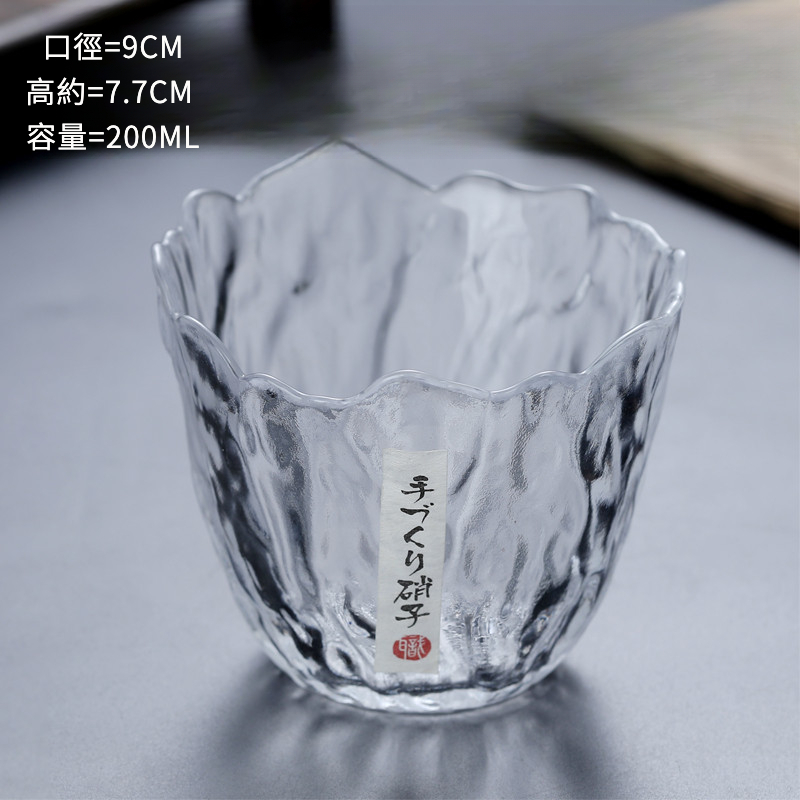 日式錘紋水晶玻璃杯