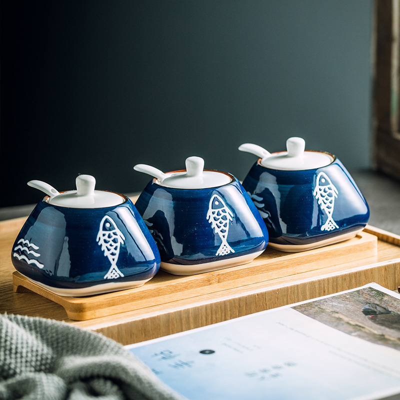 日式家用調味罐