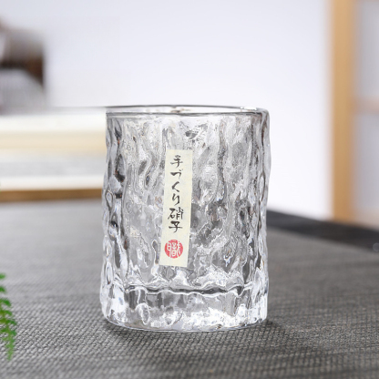 日式錘紋水晶玻璃杯