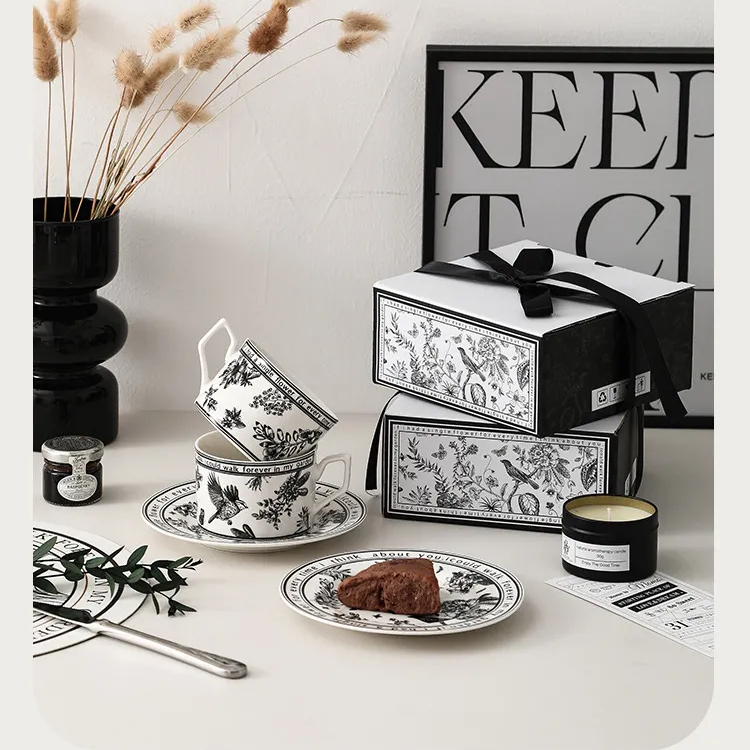 半夏花小香風咖啡杯碟套裝