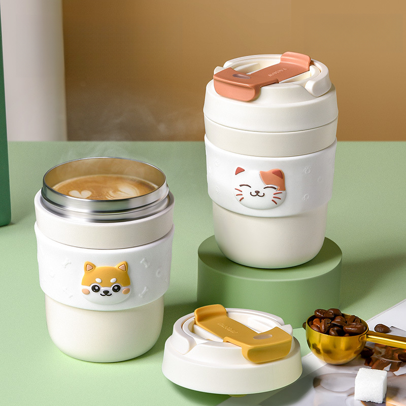 柴犬咖啡保溫杯