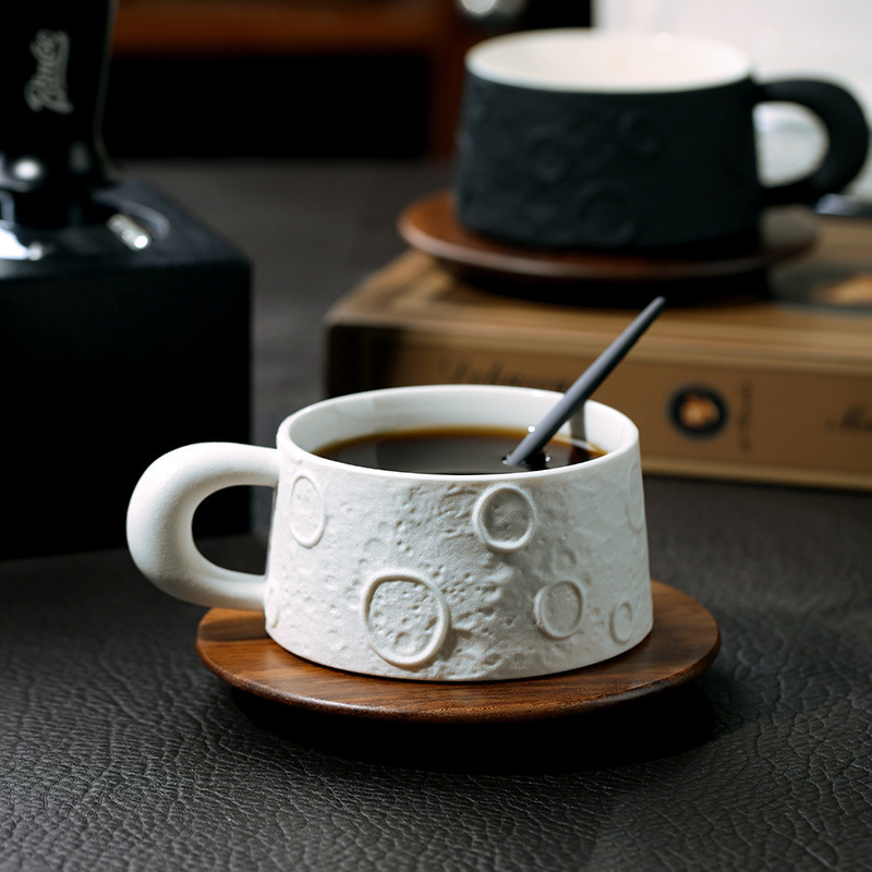 月球陶瓷咖啡杯