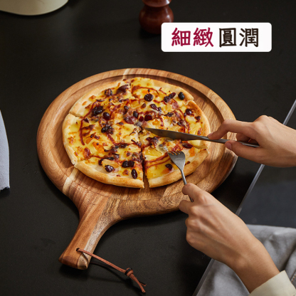 相思木牛排餐盤日式木質西餐盤