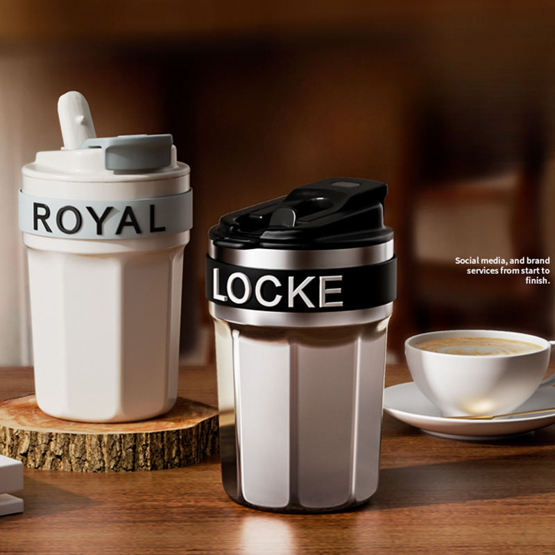 洛克咖啡隨行保溫杯
