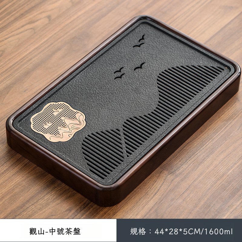 烏金石實木小茶盤