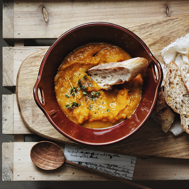 日式雙耳湯麵喇叭碗