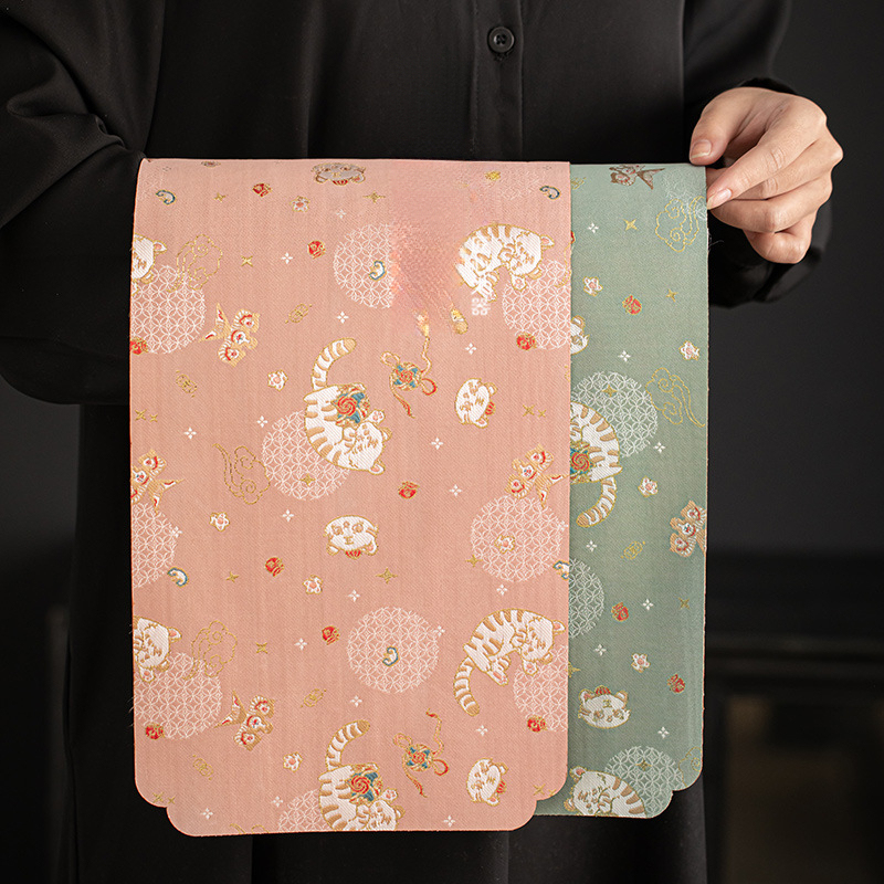 刺绣禅意茶席麻布防水茶盘垫