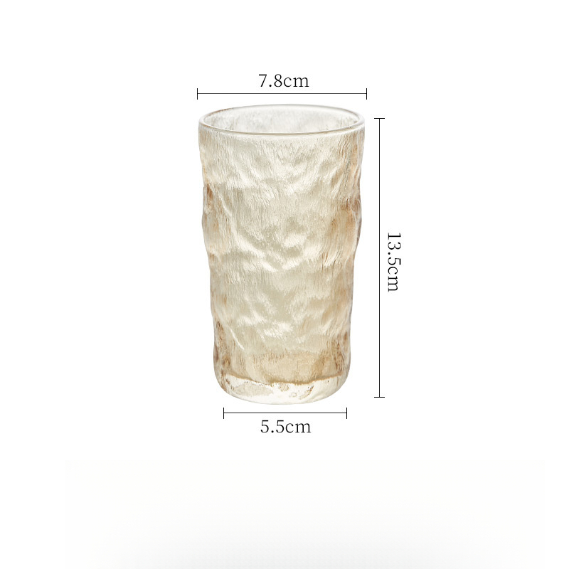 冰川紋玻璃杯