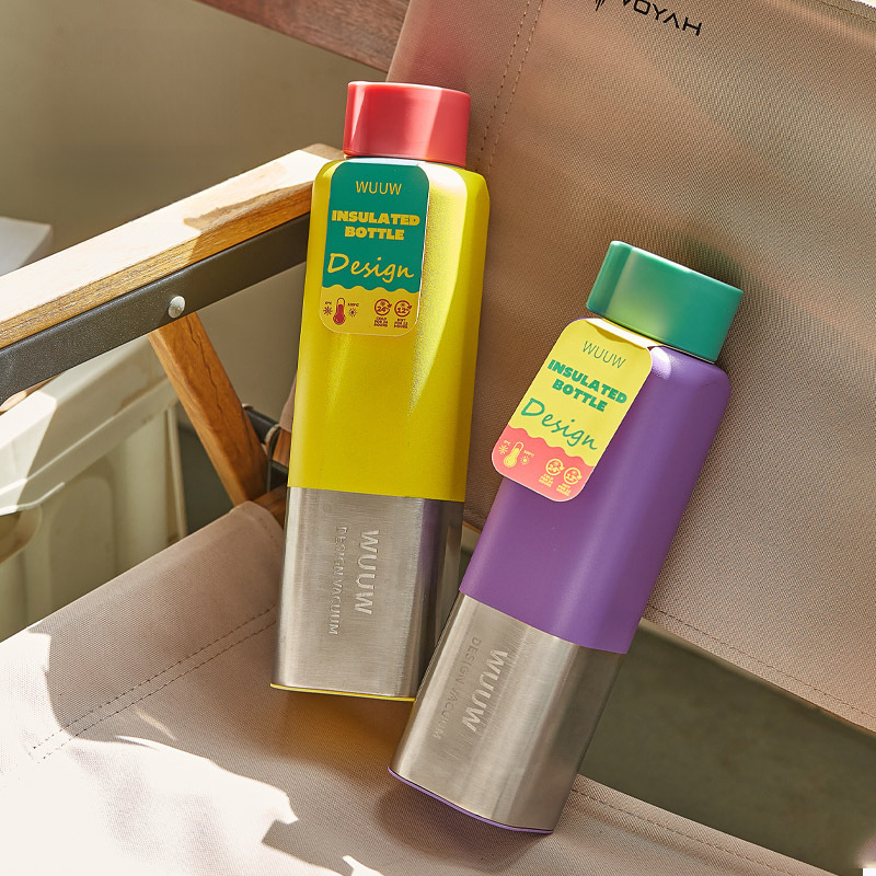 多巴胺便攜不鏽鋼新款運動水杯