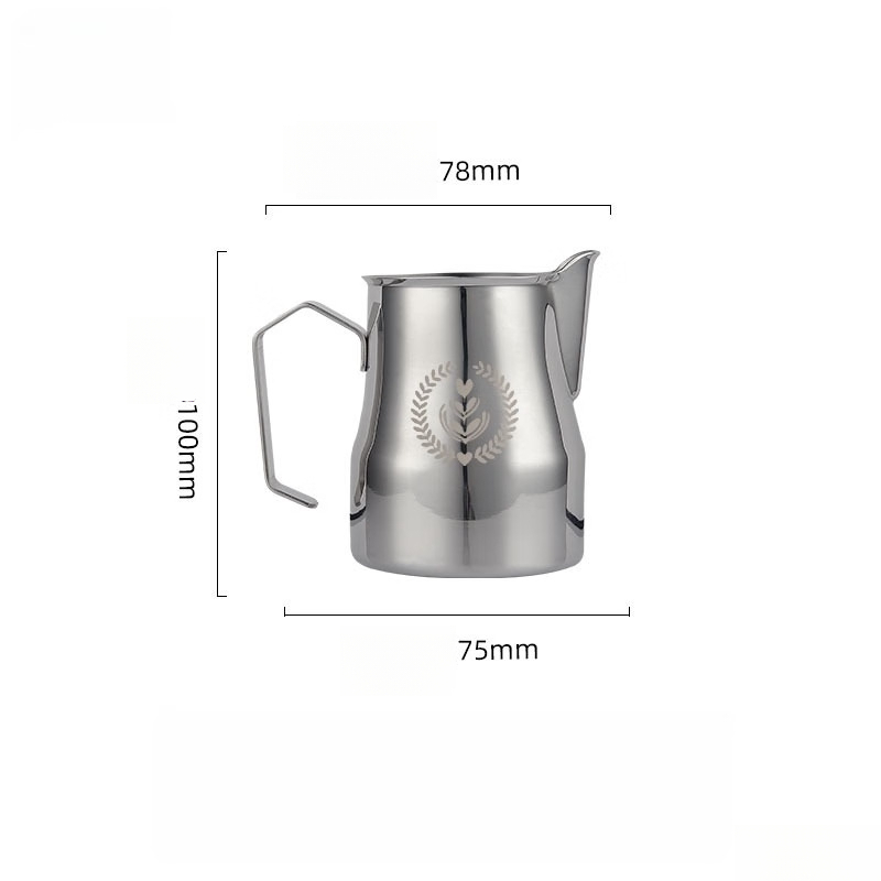 不鏽鋼加厚拉花缸意式打奶杯