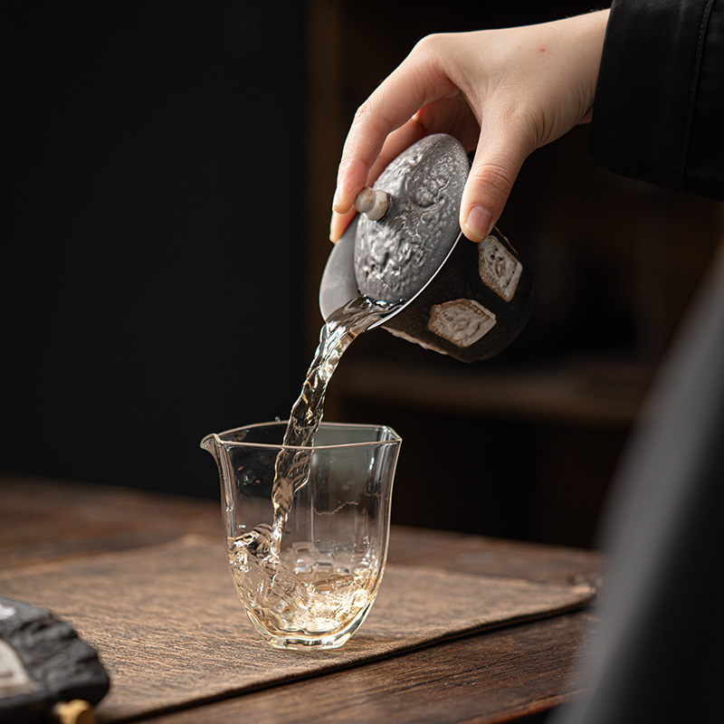 侘寂風福祿二才蓋碗