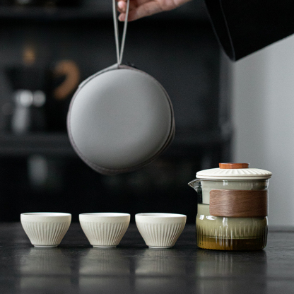 東籬旅行茶具套裝快客杯