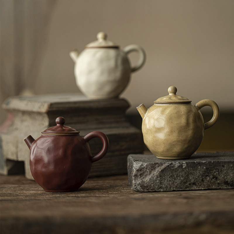 手作日式侘寂風手執壺