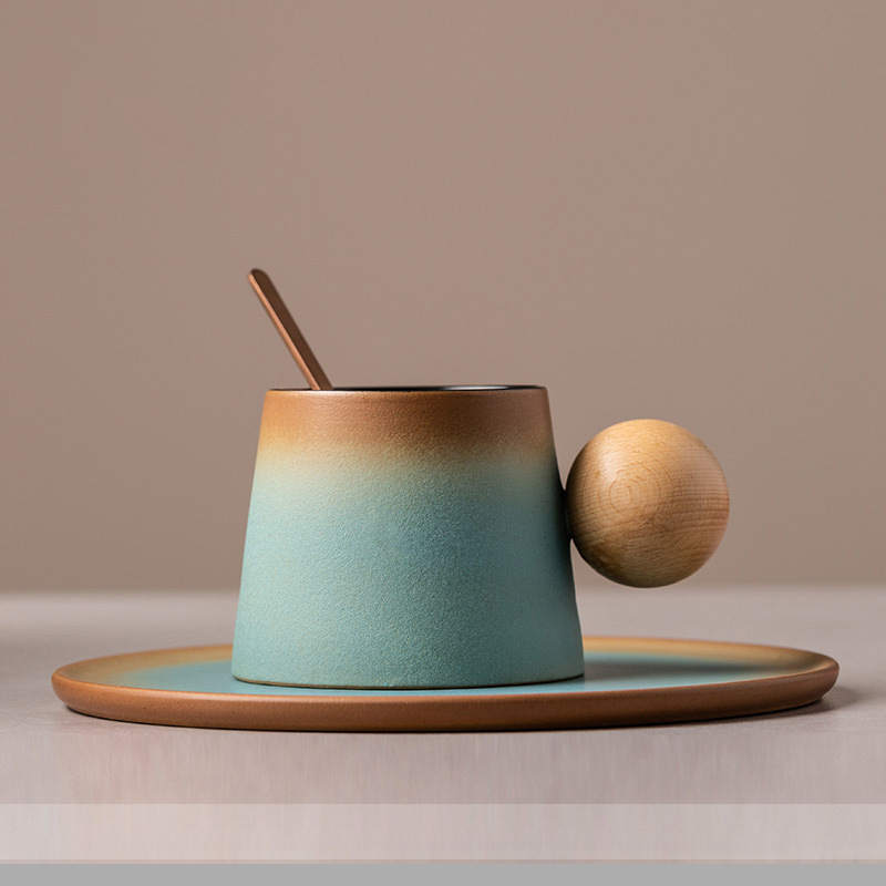 木星粗陶咖啡杯