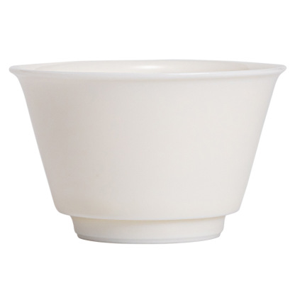 羊脂玉白瓷初放杯小號主人杯