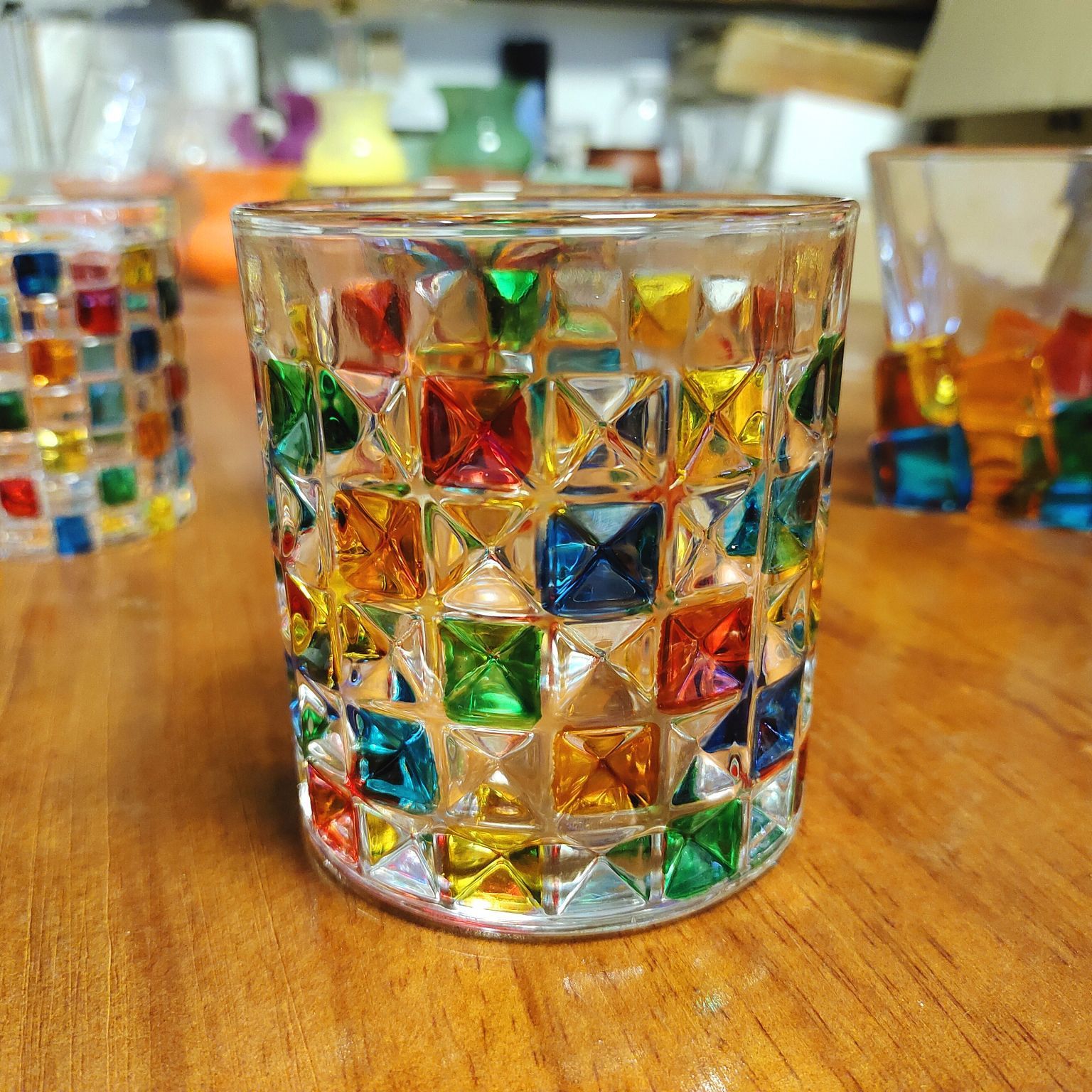 高顏值創意彩繪玻璃杯