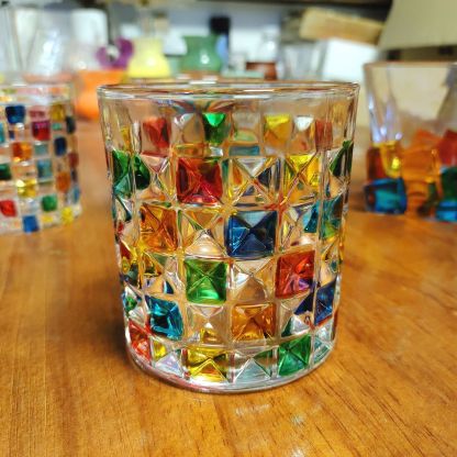 高顏值創意彩繪玻璃杯