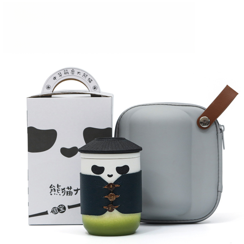 熊貓旅行茶具套裝