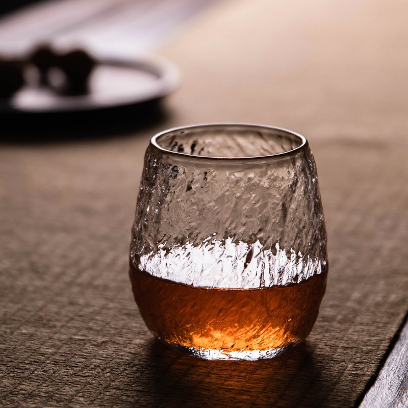 冰川紋玻璃杯