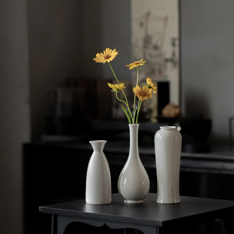 草木灰釉小號花插花瓶陶瓷花器