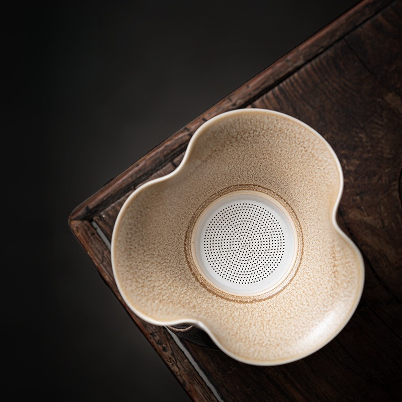 窯變蒼山茶漏茶茶葉過濾器