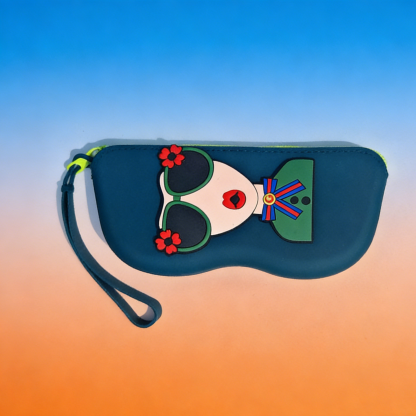 กระเป๋าใส่แว่นตาซิลิโคน สีลูกกวาด Candy Color | ถนอมเลนส์ 360° กันกระแทก กันรอยขีดข่วน | ดีไซน์พกพาง่าย สัมผัสนุ่ม ยืดหยุ่นพิเศษ