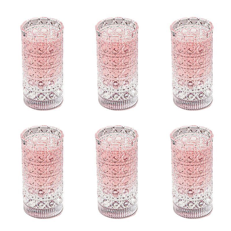 แก้วเหล้าลายค้อนหรูหรา