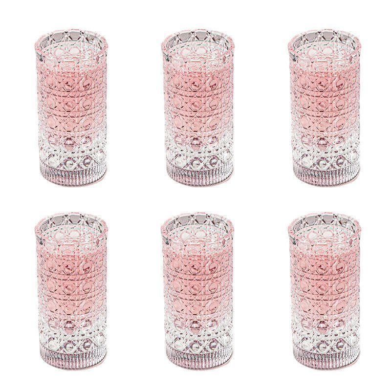 แก้วเหล้าลายค้อนหรูหรา