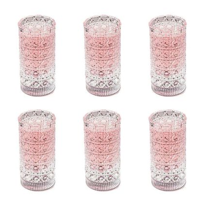 แก้วเหล้าลายค้อนหรูหรา