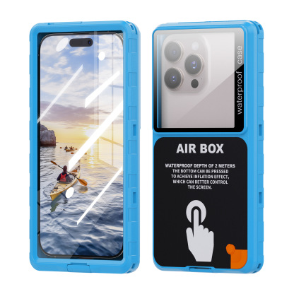 เคสกันน้ำแบบเป่าลม (Universal Floating Waterproof Case) | ทัชสกรีนลื่น ไม่ติดหน้าจอ | สำหรับมือถือทุกรุ่นไม่เกิน 7 นิ้ว | กันน้ำลึก กันกระแทก ลอยน้ำได้จริง